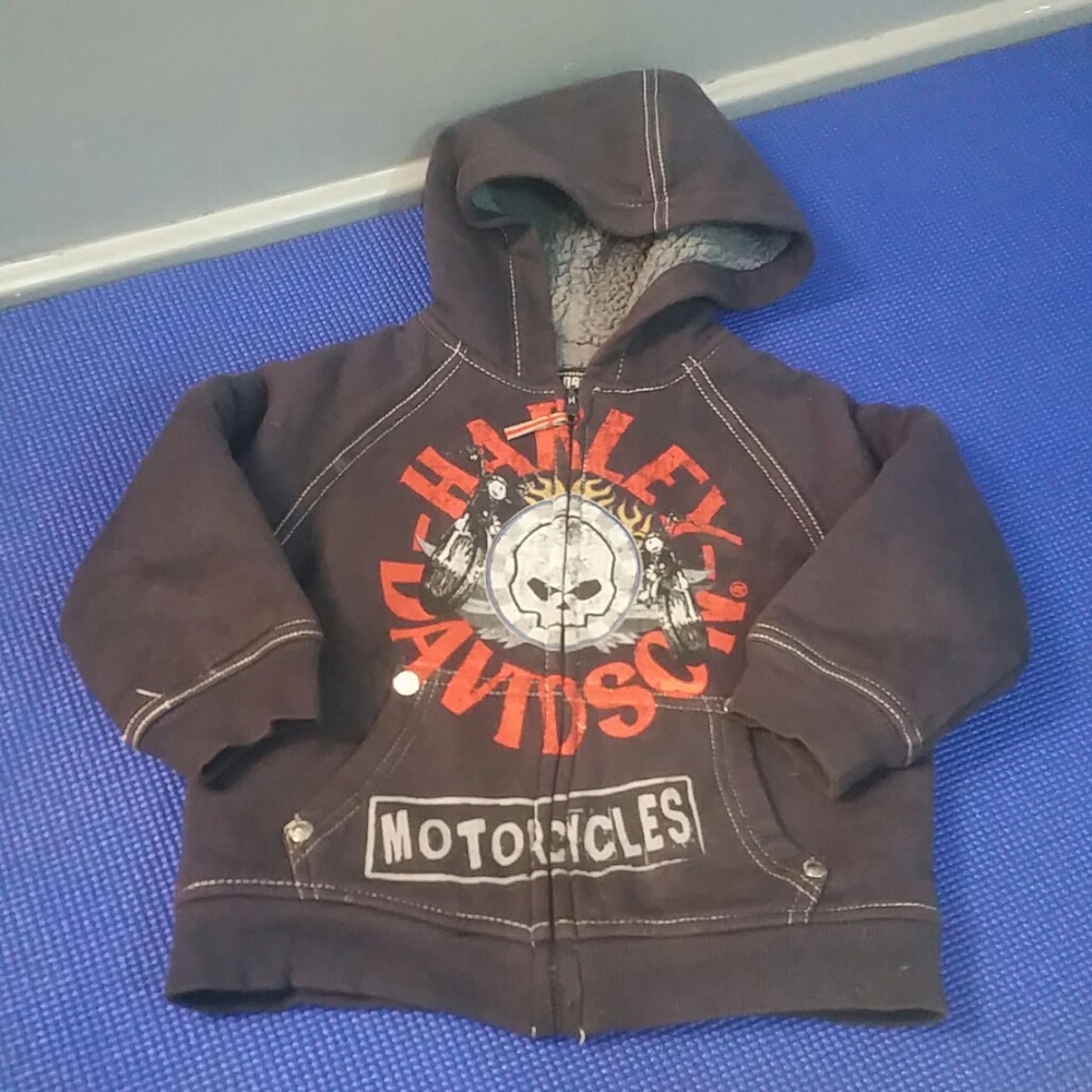 Harley Davidson kids hoddie